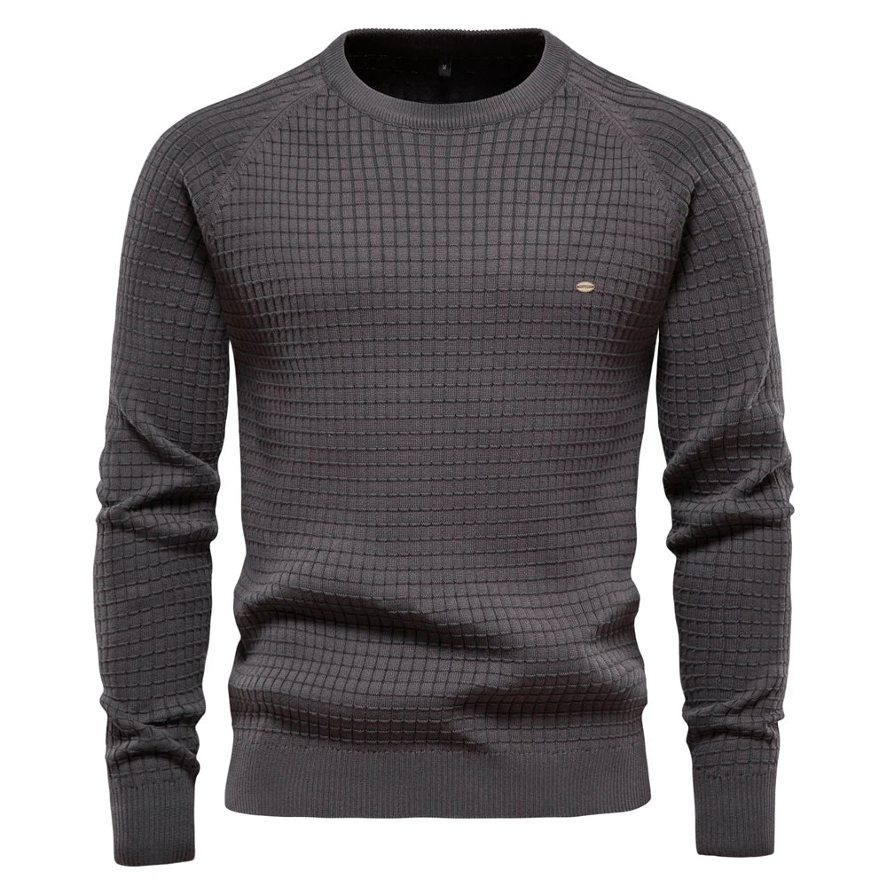 MIRAVO | Maglione da uomo con motivo a rete