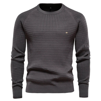 MIRAVO | Maglione da uomo con motivo a rete