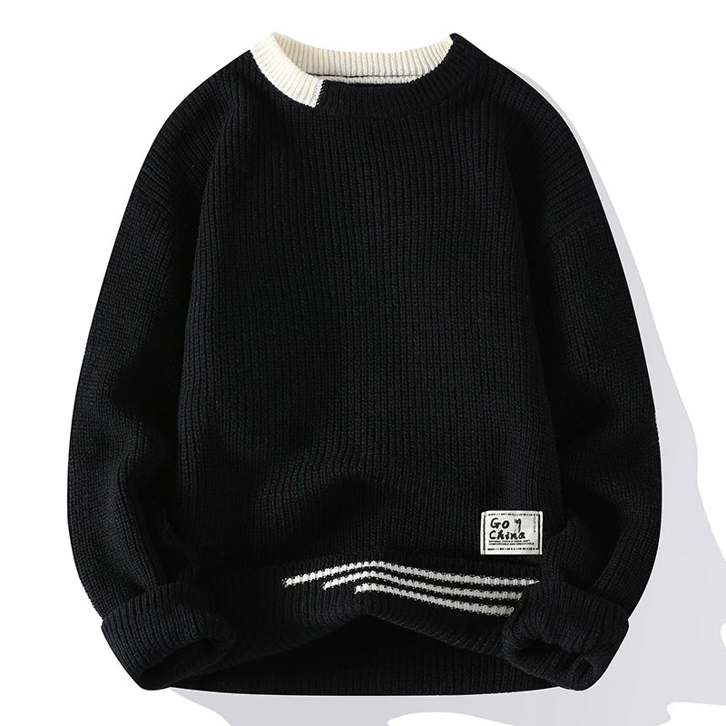 Maglione a Maglia Harrison Color Tone
