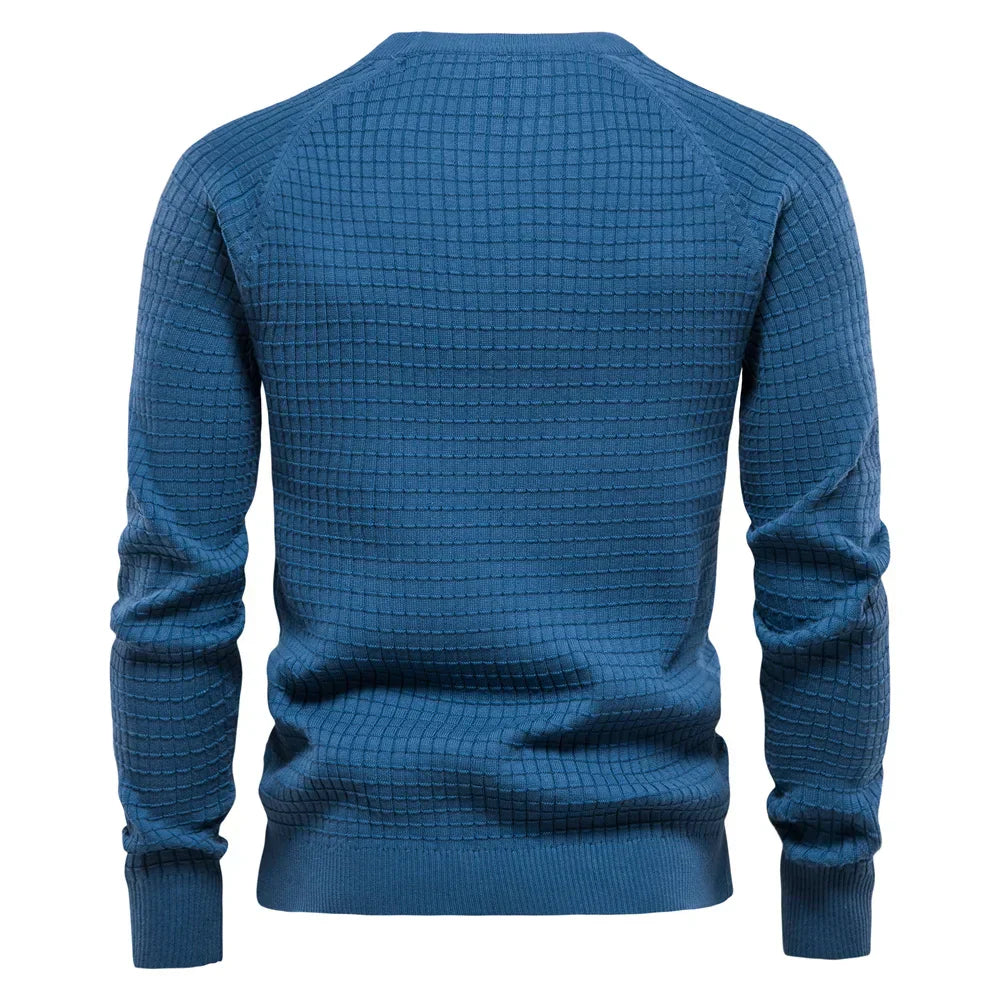 MIRAVO | Maglione da uomo con motivo a rete