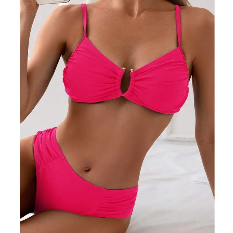 Isabella | Bikini con Dettagli Cut-Out e Lacci