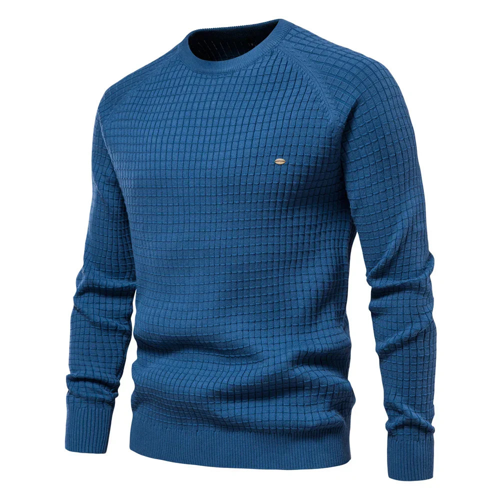 MIRAVO | Maglione da uomo con motivo a rete
