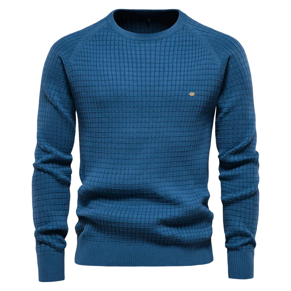 MIRAVO | Maglione da uomo con motivo a rete