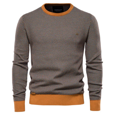 MIRAVO | Maglione da uomo con motivo a quadri