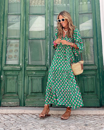 Leviana™ | Floral and Playful Summer Dress