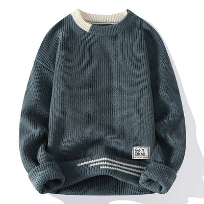 Maglione a Maglia Harrison Color Tone
