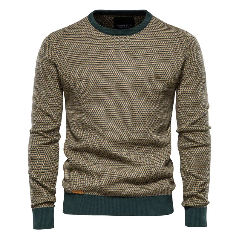 MIRAVO | Maglione da uomo con motivo a quadri