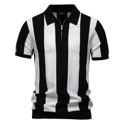 Polo a righe casual