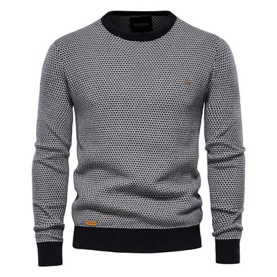 MIRAVO | Maglione da uomo con motivo a quadri