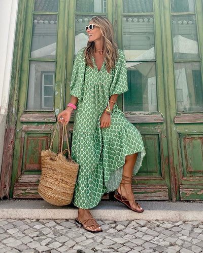 Leviana™ | Floral and Playful Summer Dress