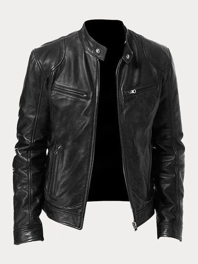 MIKE™ | GIACCA IN PELLE CASUAL