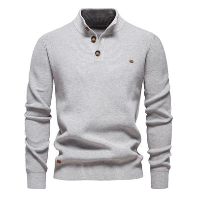 MIRAVO | Maglione da uomo con design a bottoni