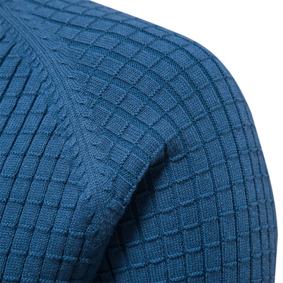 MIRAVO | Maglione da uomo con motivo a rete