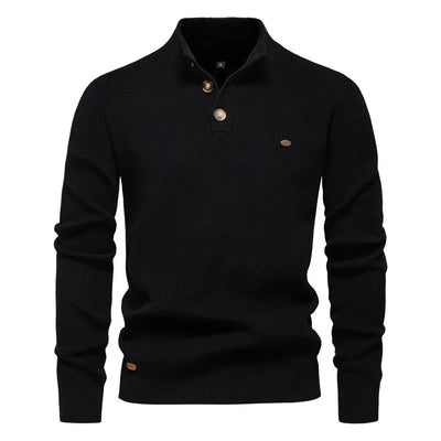 MIRAVO | Maglione da uomo con design a bottoni