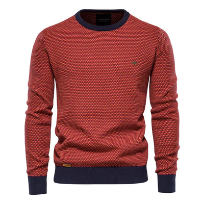 MIRAVO | Maglione da uomo con motivo a quadri