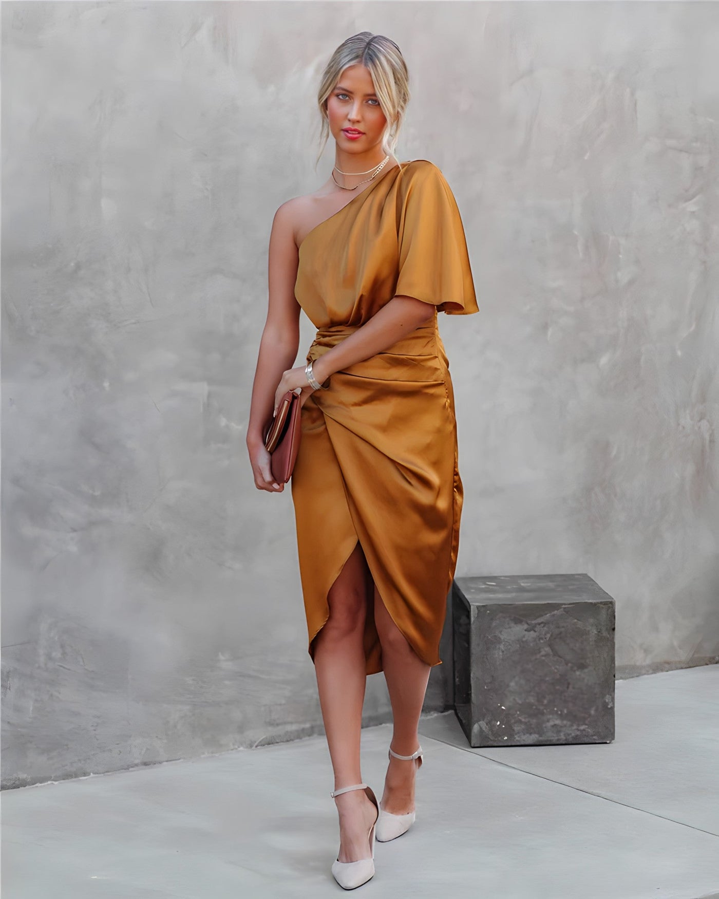 Élise™ | Abito da Festa in Seta di Lusso