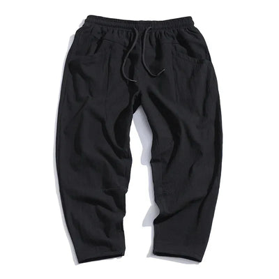 Kyoto – Pantaloni Cropped in Lino