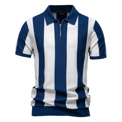 Polo a righe casual