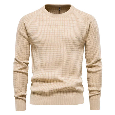 MIRAVO | Maglione da uomo con motivo a rete