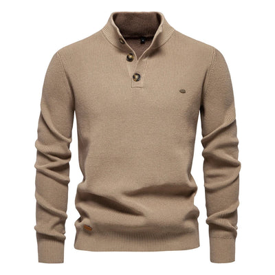 MIRAVO | Maglione da uomo con design a bottoni
