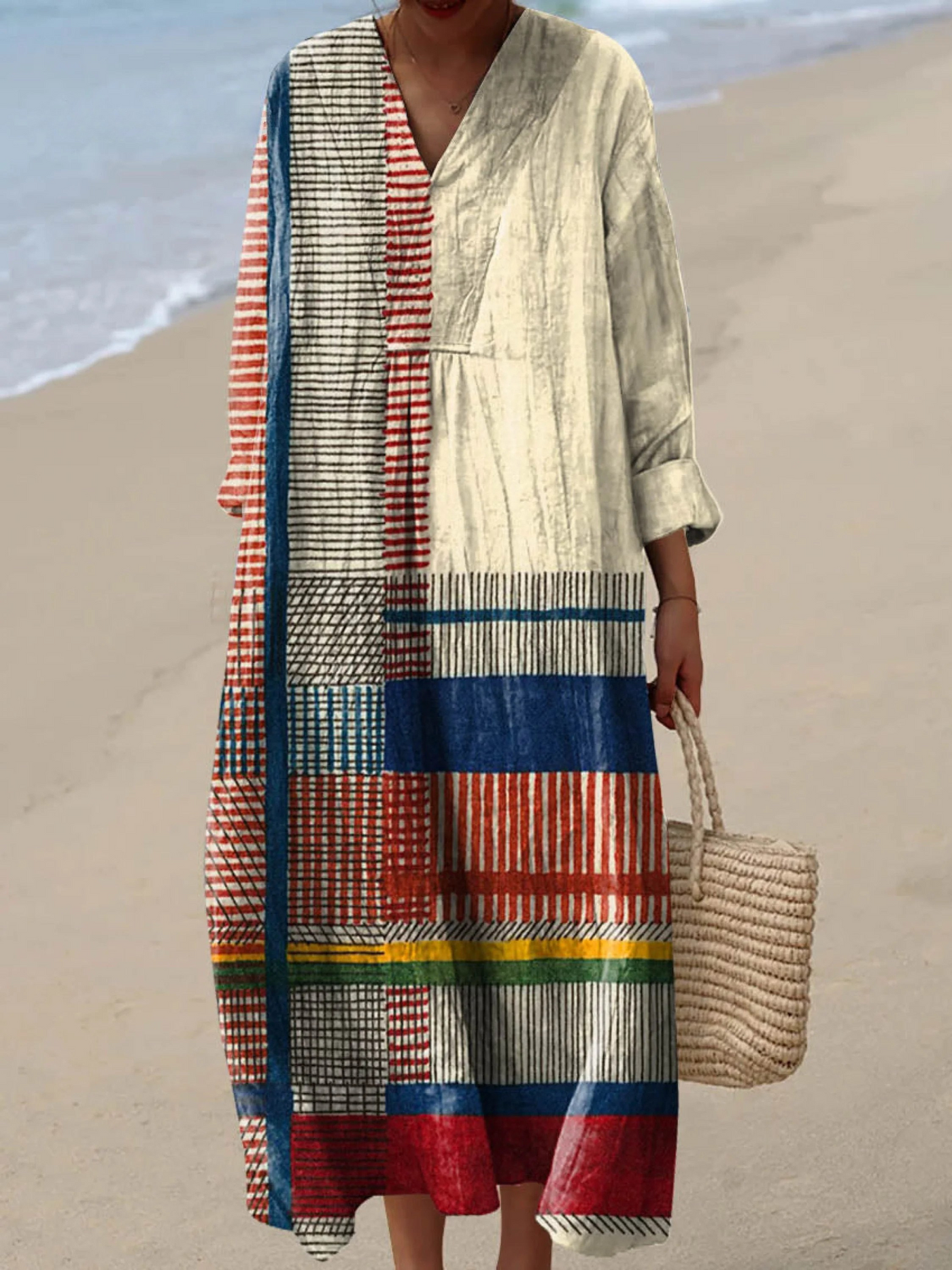 Rivka | Abito Patchwork