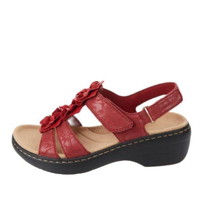 Sandali Bordeaux - ortopedici