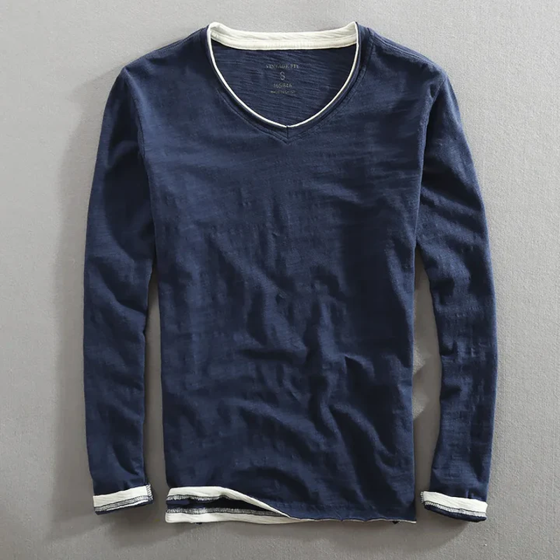 Kaido™ | Camicia in Cotone a Maniche Lunghe