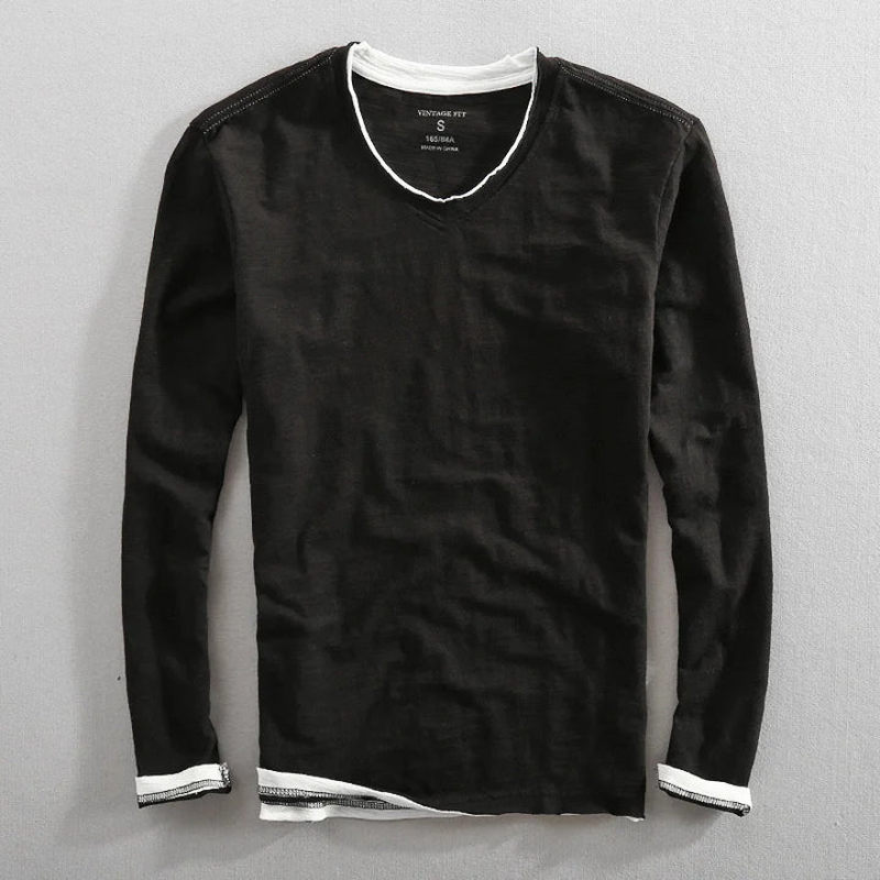 Kaido™ | Camicia in Cotone a Maniche Lunghe