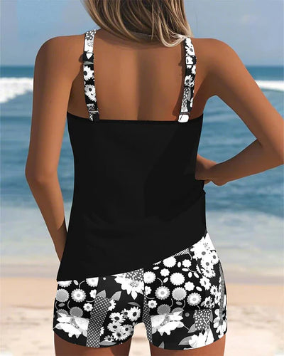 Yara - Costume da bagno sportivo con boxer