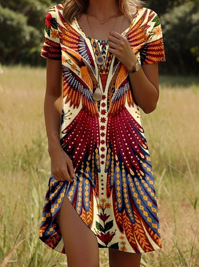 Leviana™ | Elegant Summer Dress with Flowers