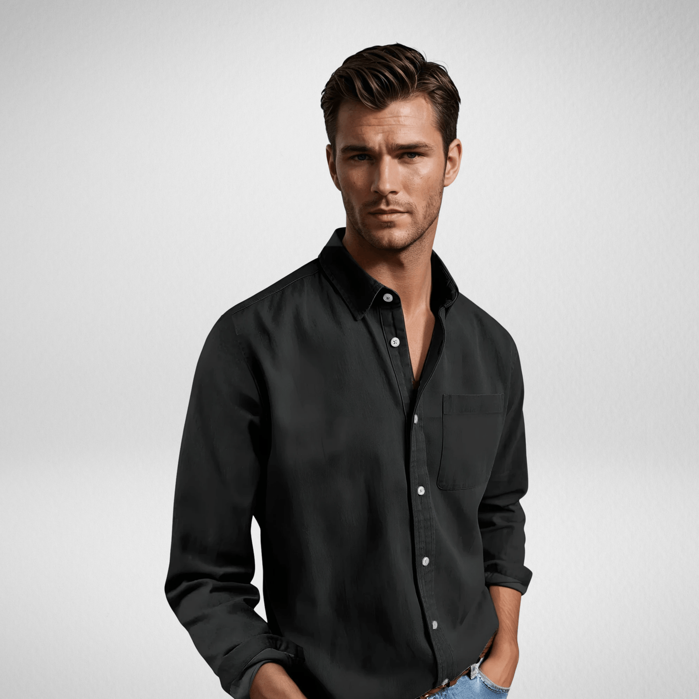 Charles - Elegante e versatile camicia