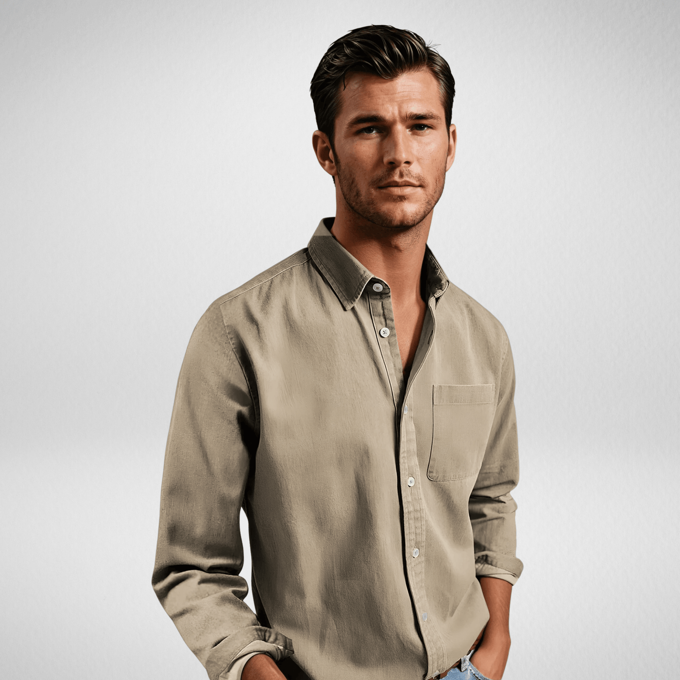 Charles - Elegante e versatile camicia