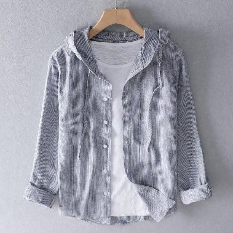 HOODIE IN LINO NOVA