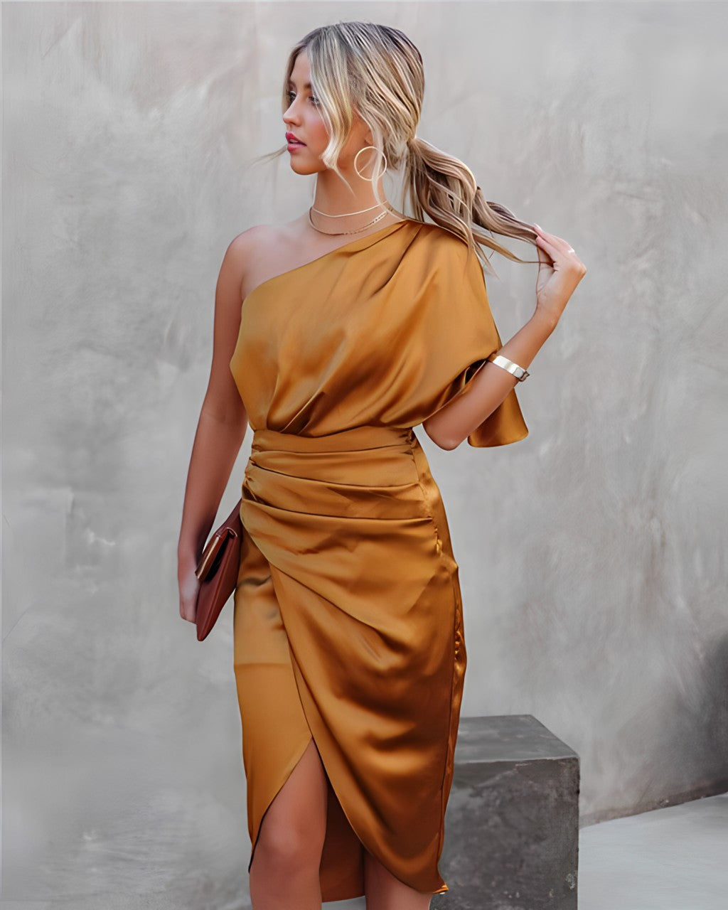 Élise™ | Abito da Festa in Seta di Lusso