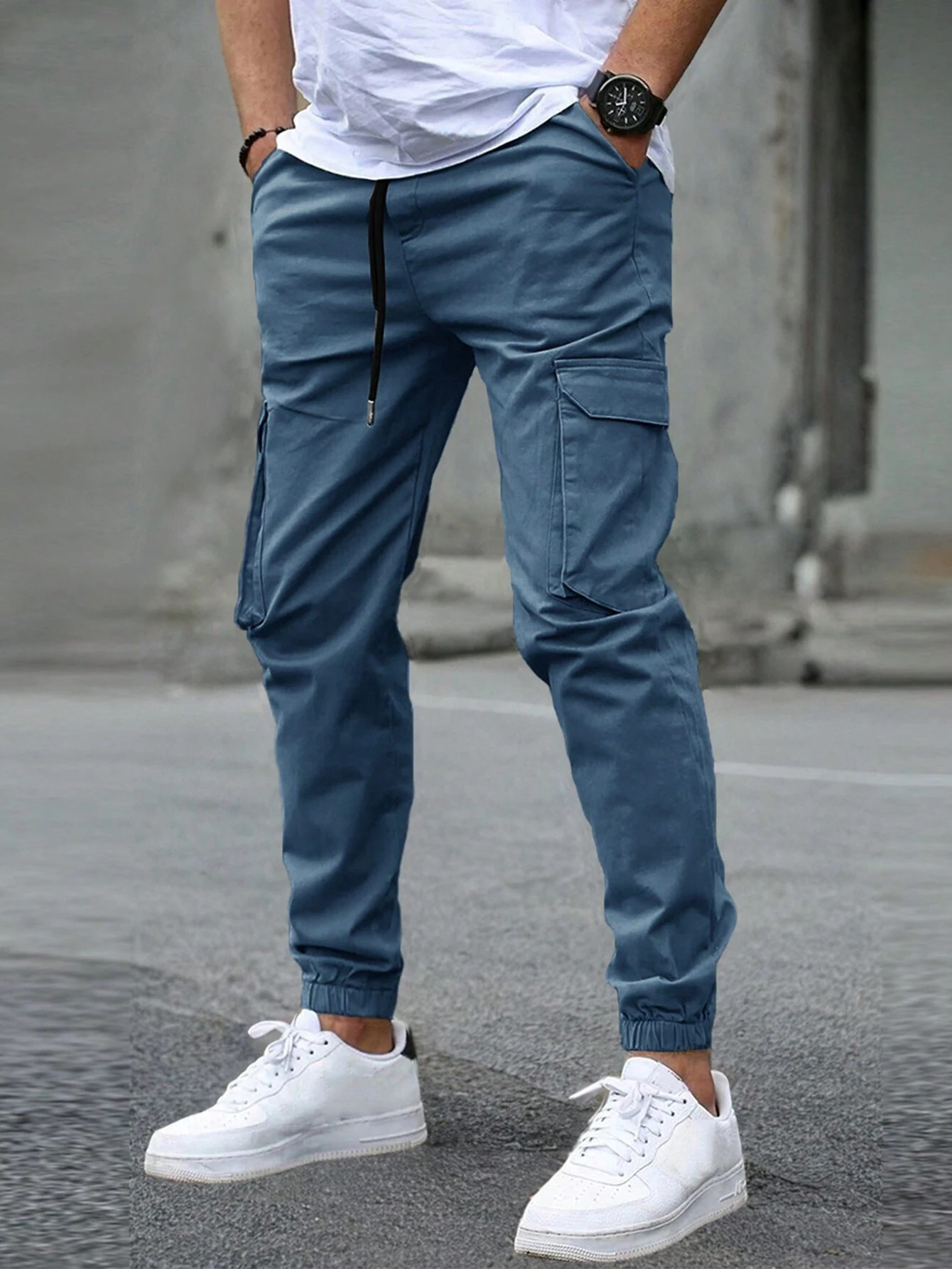 David | Pantaloni Cargo-Jogger Relaxati