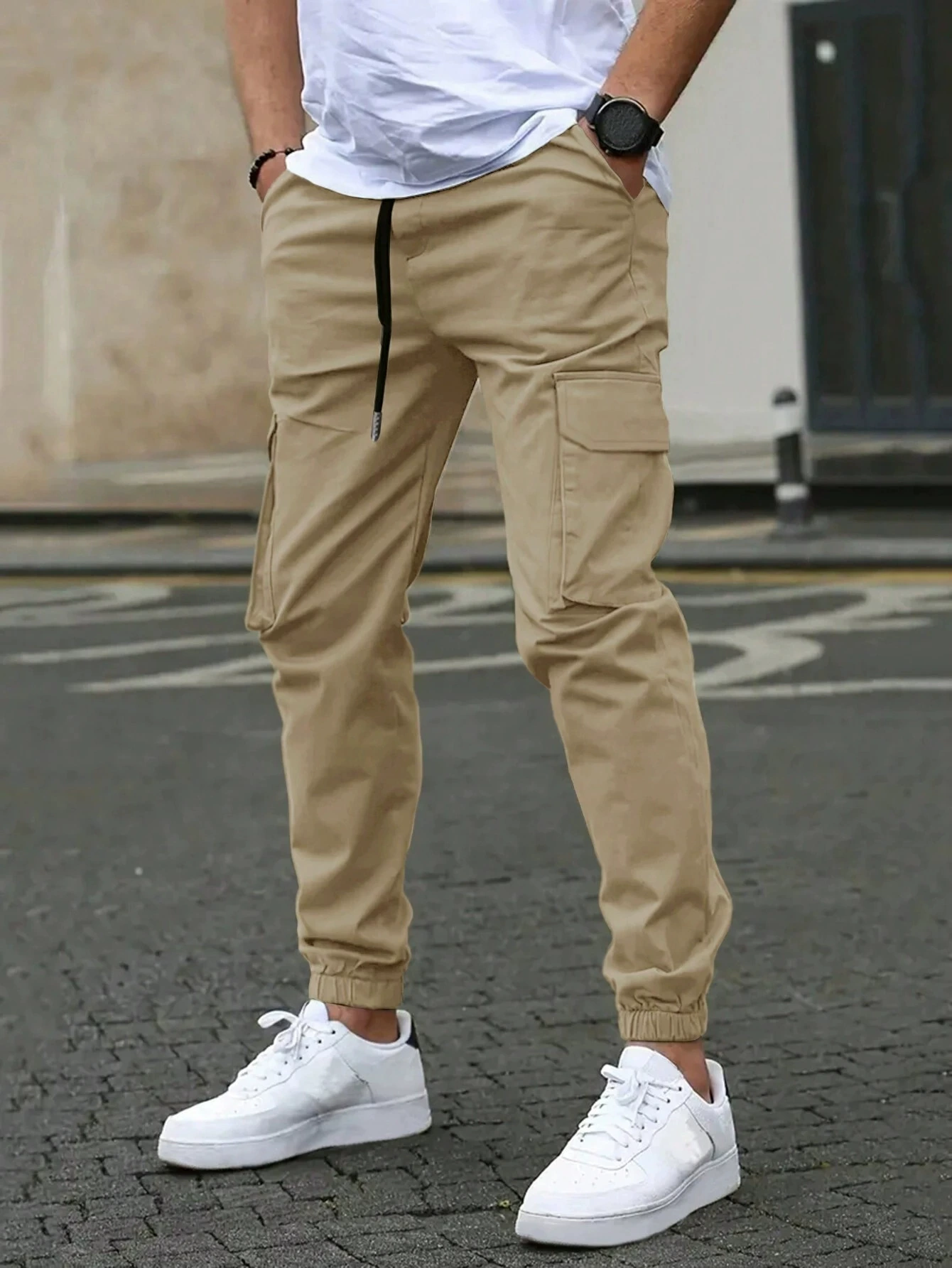 David | Pantaloni Cargo-Jogger Relaxati