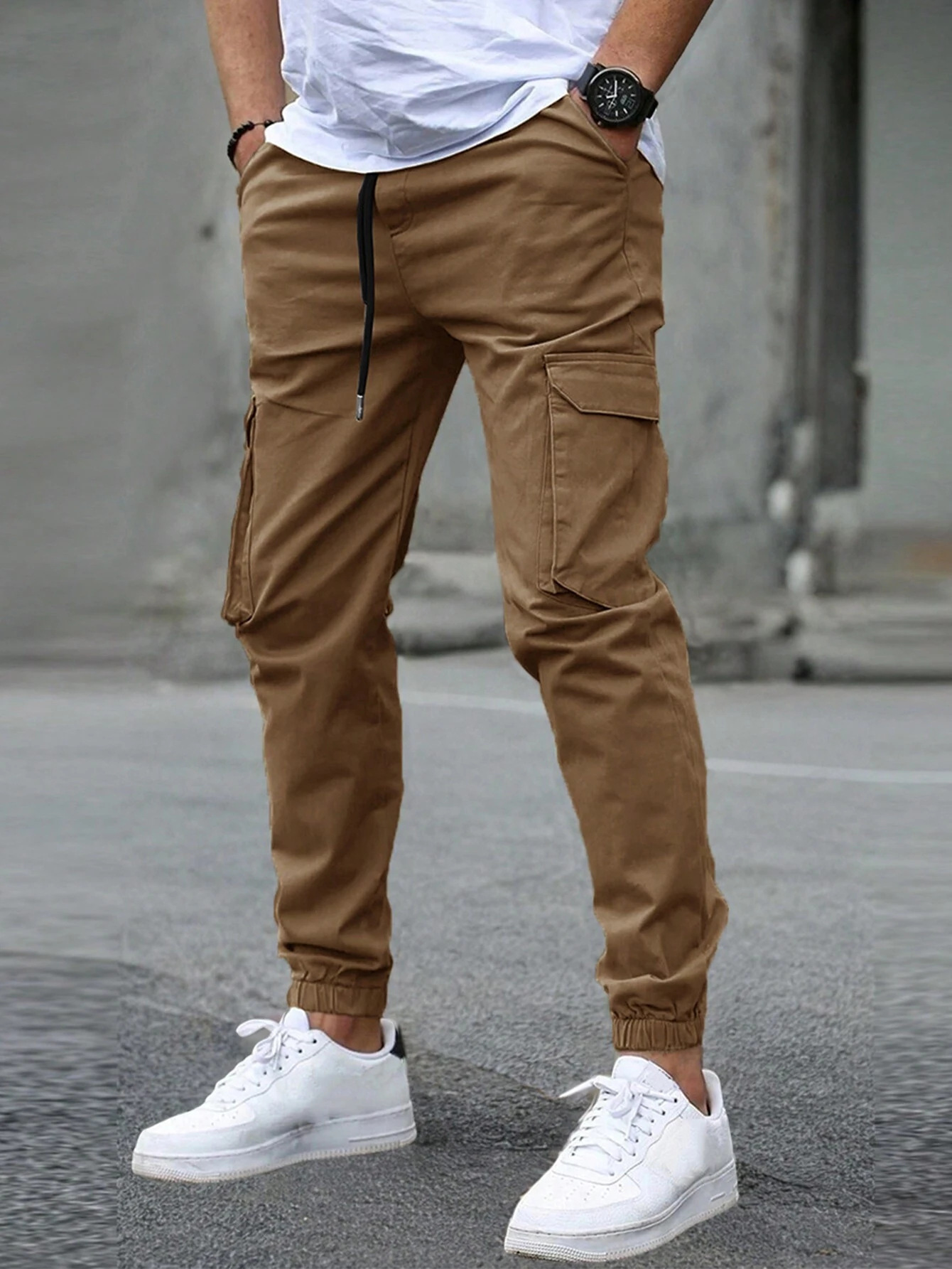 David | Pantaloni Cargo-Jogger Relaxati