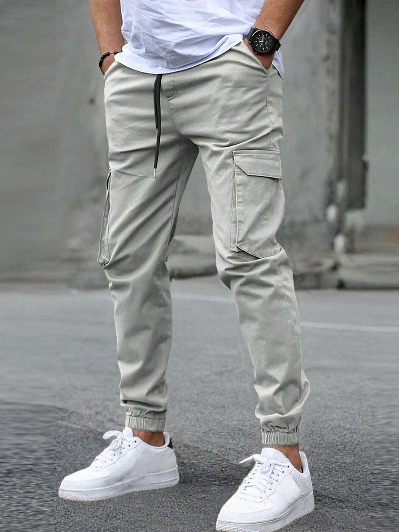 David | Pantaloni Cargo-Jogger Relaxati
