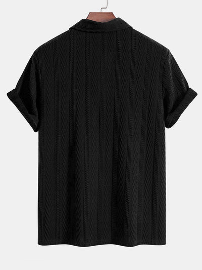 Polo Jacquard Geometrico Tricot