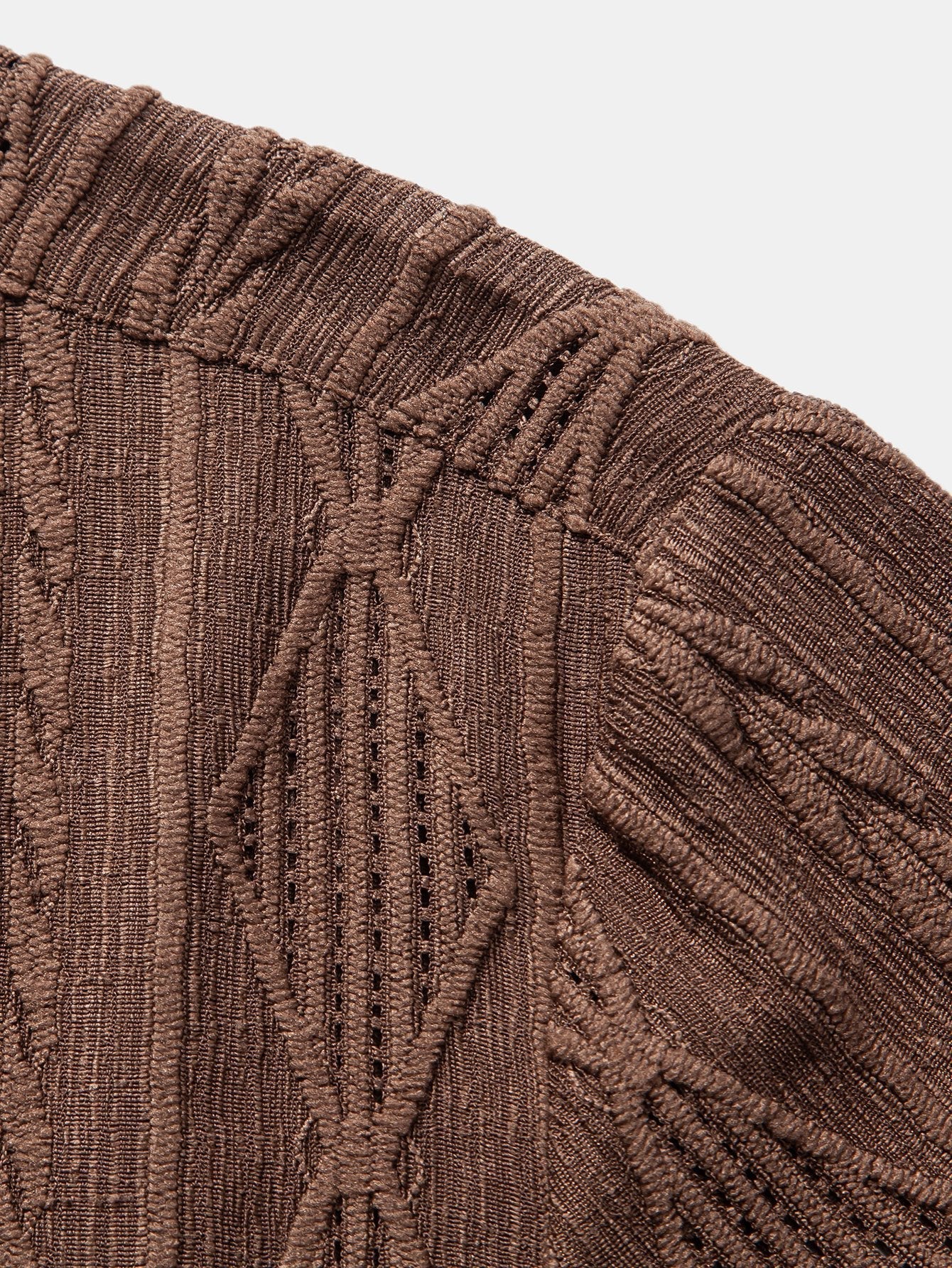 Camicia Cubana Jacquard Geometrica