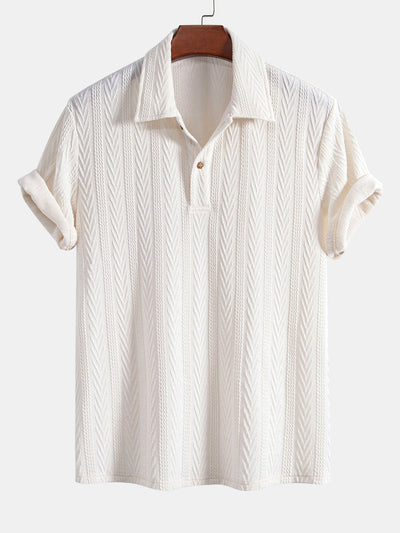 Polo Jacquard Geometrico Tricot