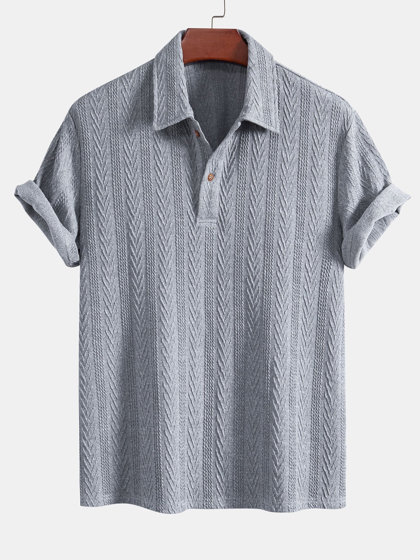 Polo Jacquard Geometrico Tricot