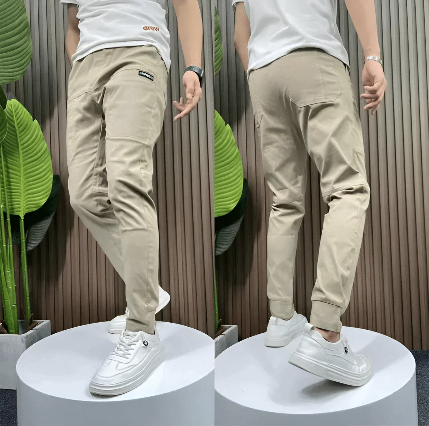 Vallier | Pantaloni Cargo Elasticizzati Premium