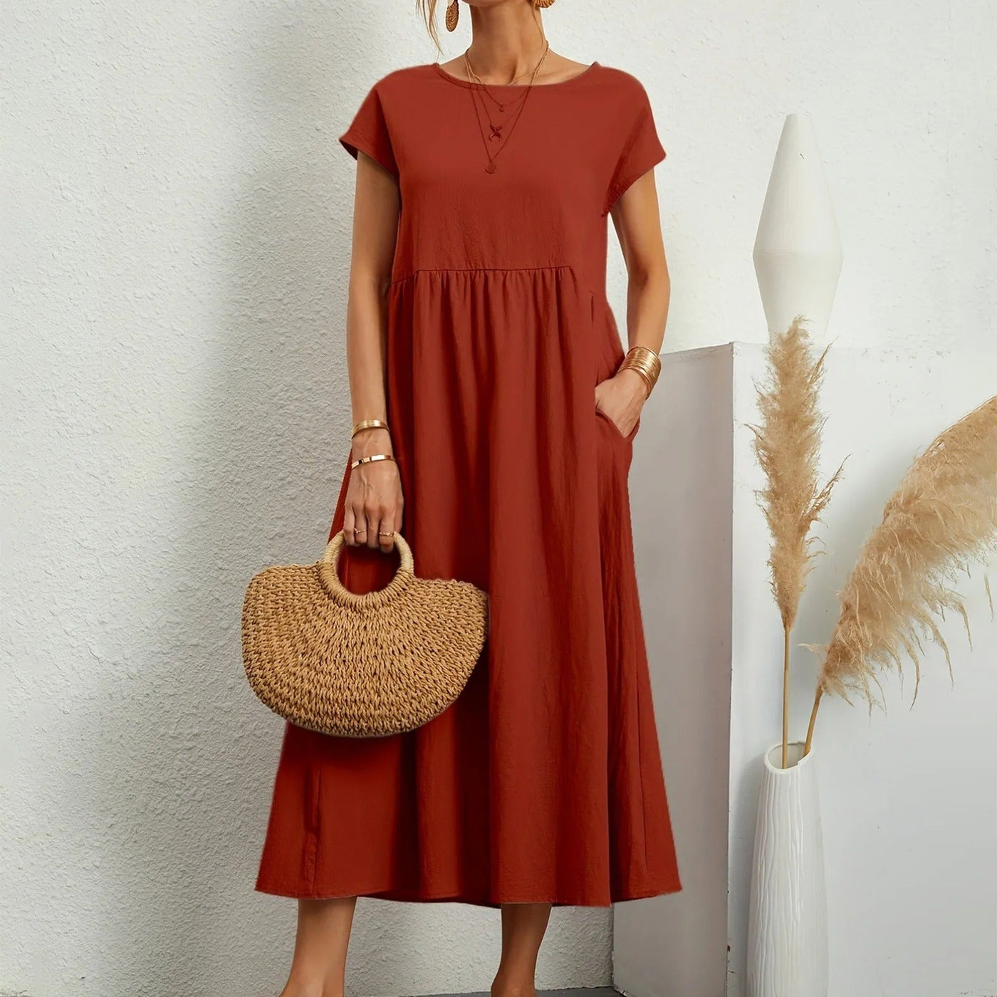 Catherine | Abito Essenziale Elegante