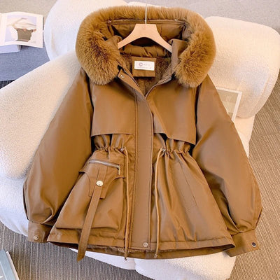 Chloe™ | Piumino invernale elegante con pelliccia