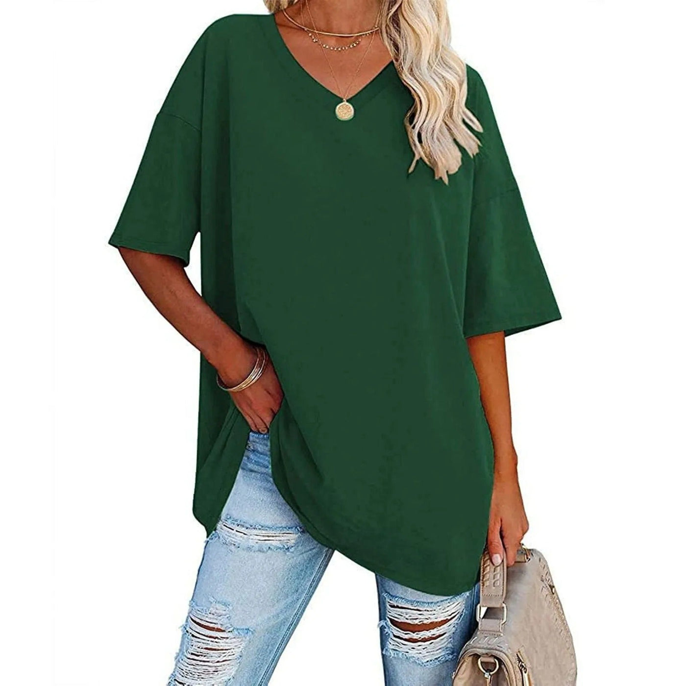 ELENA | Elegante T-Shirt in Cotone Traspirante