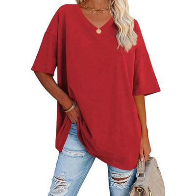 ELENA | Elegante T-Shirt in Cotone Traspirante